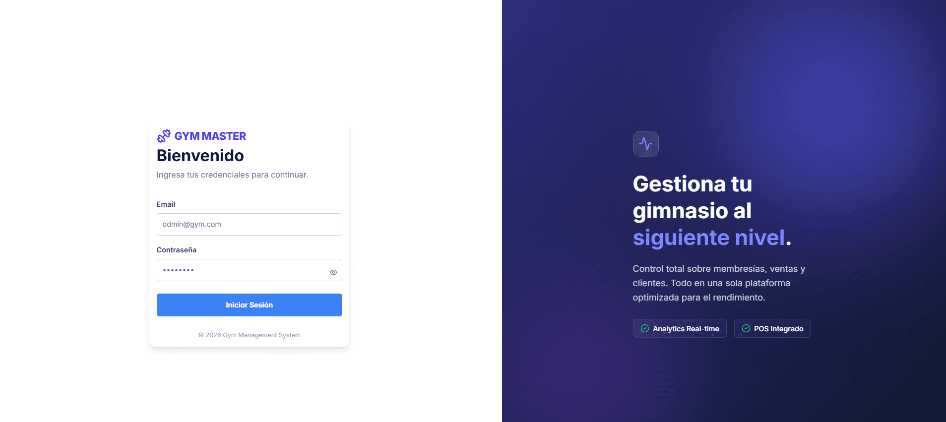 Gym Managment screenshot 1