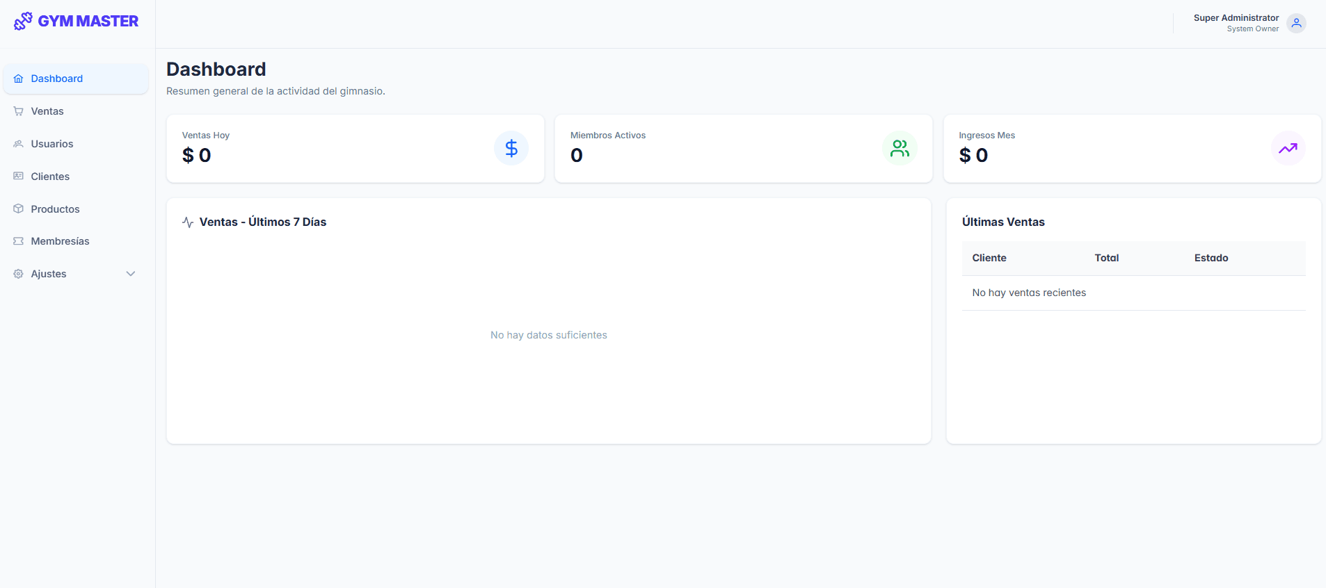Gym Managment screenshot 2